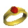 Ruby Ring of Embellishment (Enchanted)