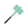 Frost Runed Icy War Hammer (Enchanted)