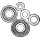 Intricate Titanium Gears